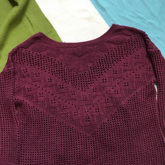Adorable Mesh Knit Sweater from AE - Picture 3 of 4